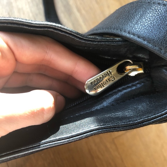 Vintage Carolina Herrera Leather Bag - Picture 5 of 8